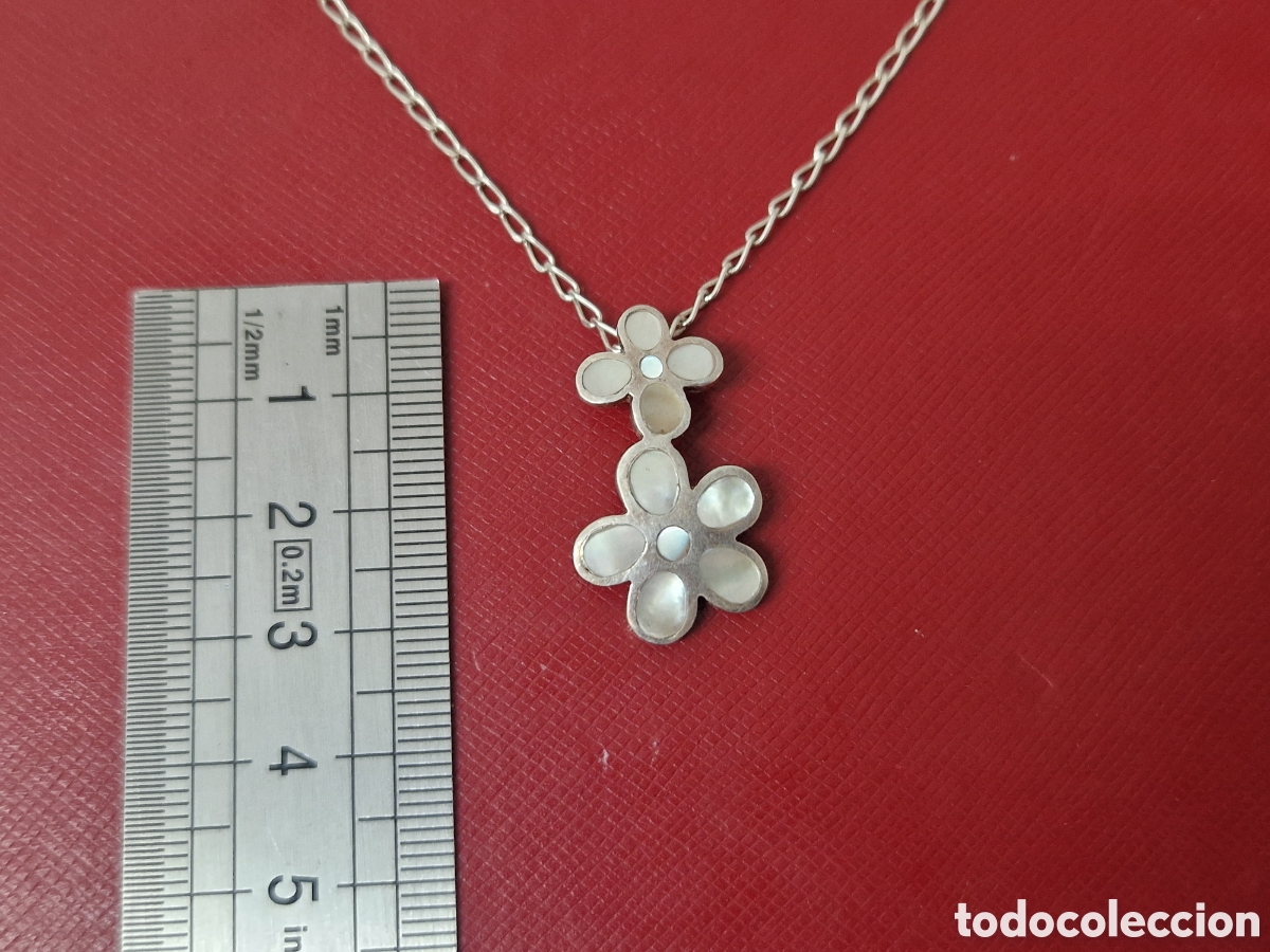 Joyeria: COLGANTE Y CADENA EN PLATA DE LEY NACAR - Foto 5