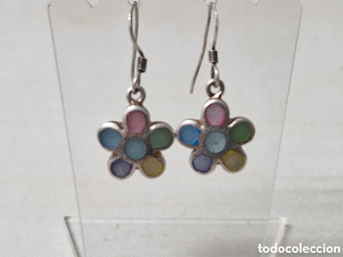 Joyeria: PENDIENTES PLATA Y NACAR - Foto 2