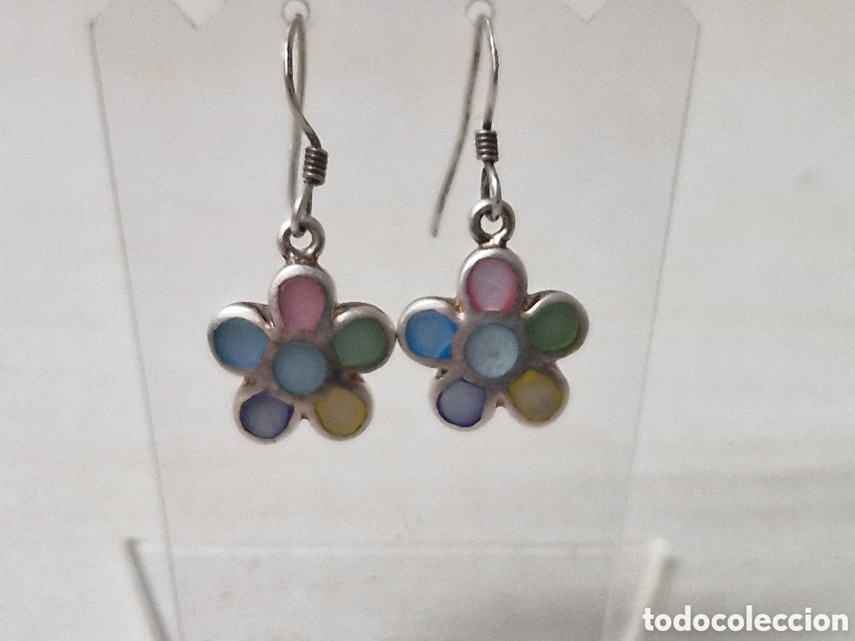 Joyeria: PENDIENTES PLATA Y NACAR - Foto 3