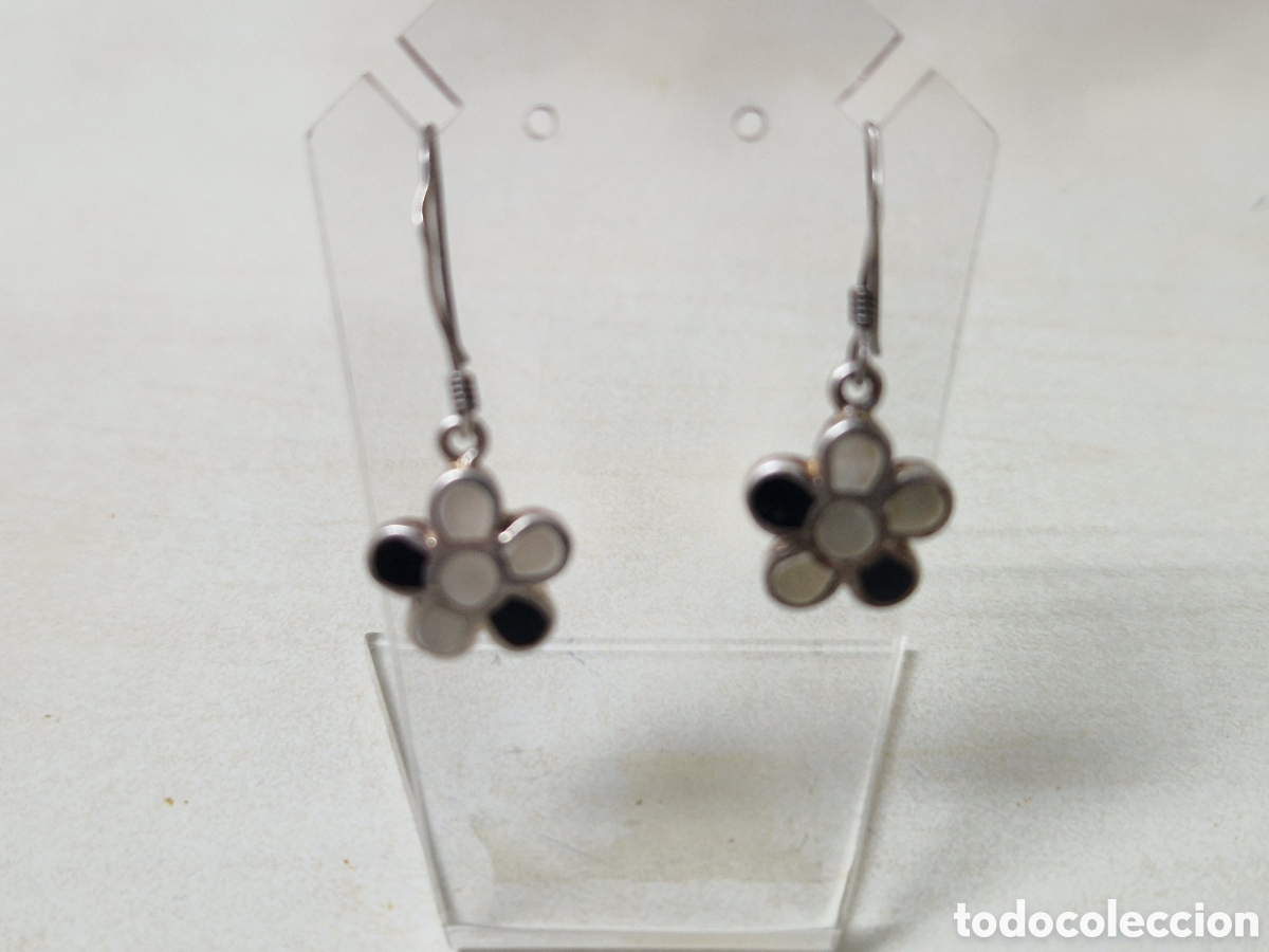 Joyeria: PENDIENTES EN PLATA Y NACAR - Foto 3
