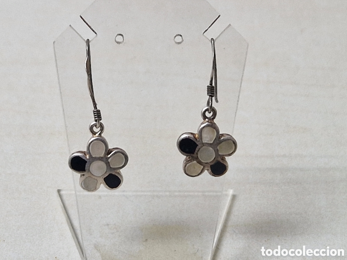 Joyeria: PENDIENTES EN PLATA Y NACAR - Foto 4