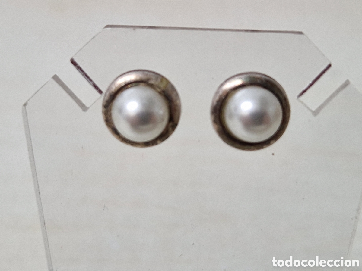 Joyeria: PENDIENTES DE PLATA Y PERLA - Foto 5