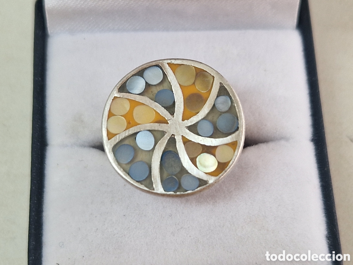Joyeria: PRECIOSO ANILLO PLATA Y NACAR - Foto 2