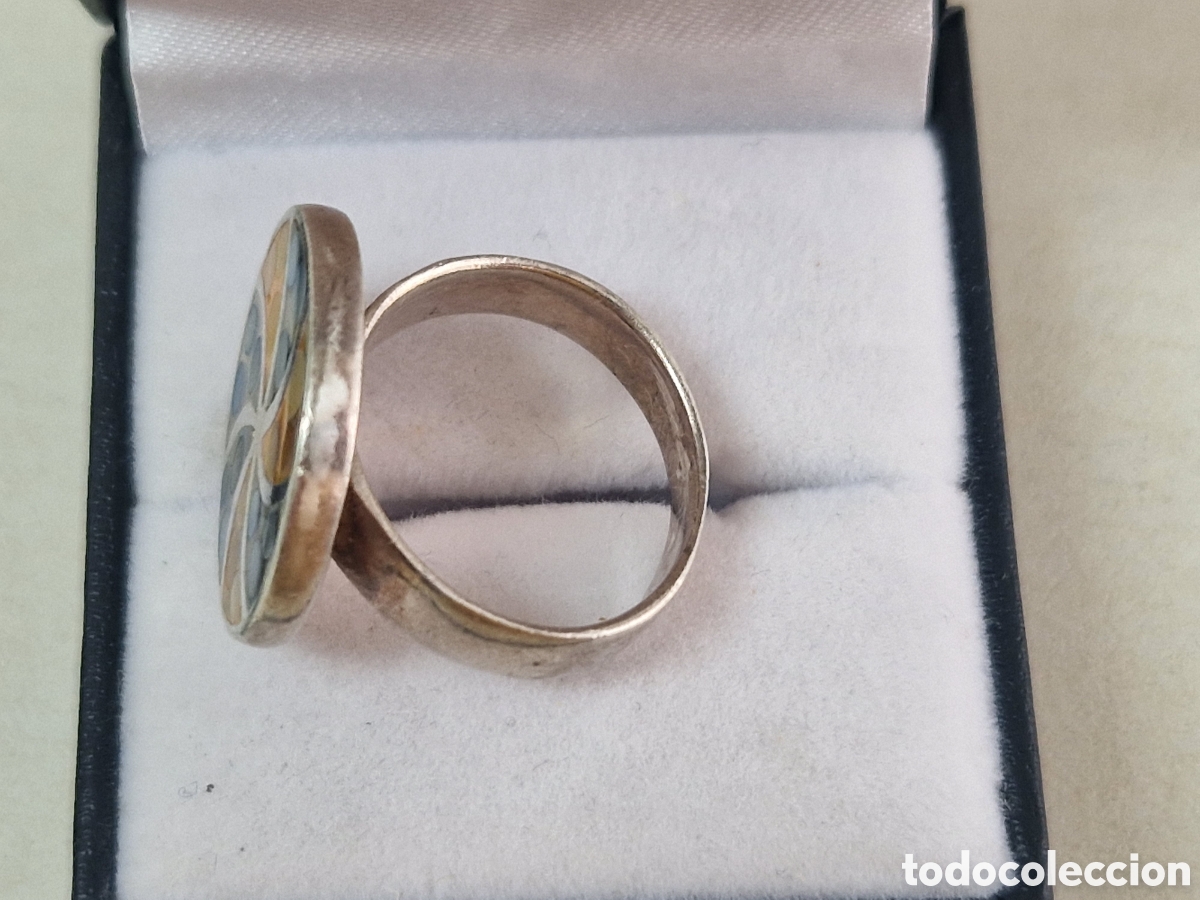 Joyeria: PRECIOSO ANILLO PLATA Y NACAR - Foto 3