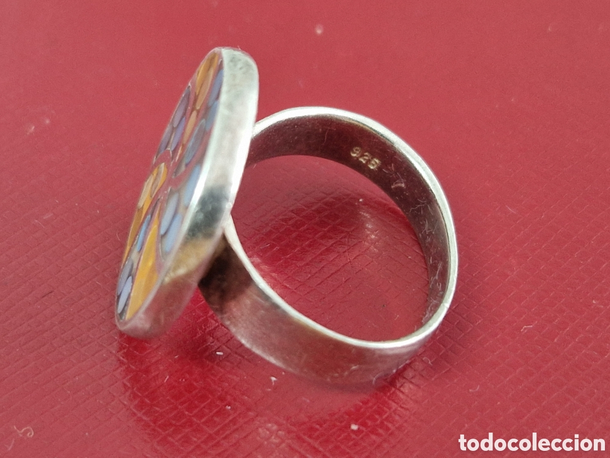 Joyeria: PRECIOSO ANILLO PLATA Y NACAR - Foto 6
