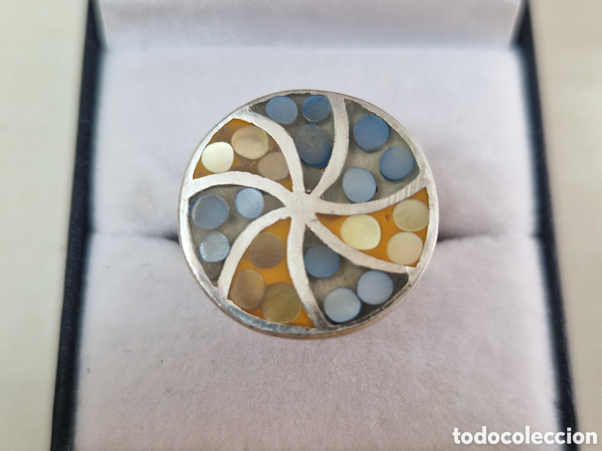 Joyeria: PRECIOSO ANILLO PLATA Y NACAR - Foto 9
