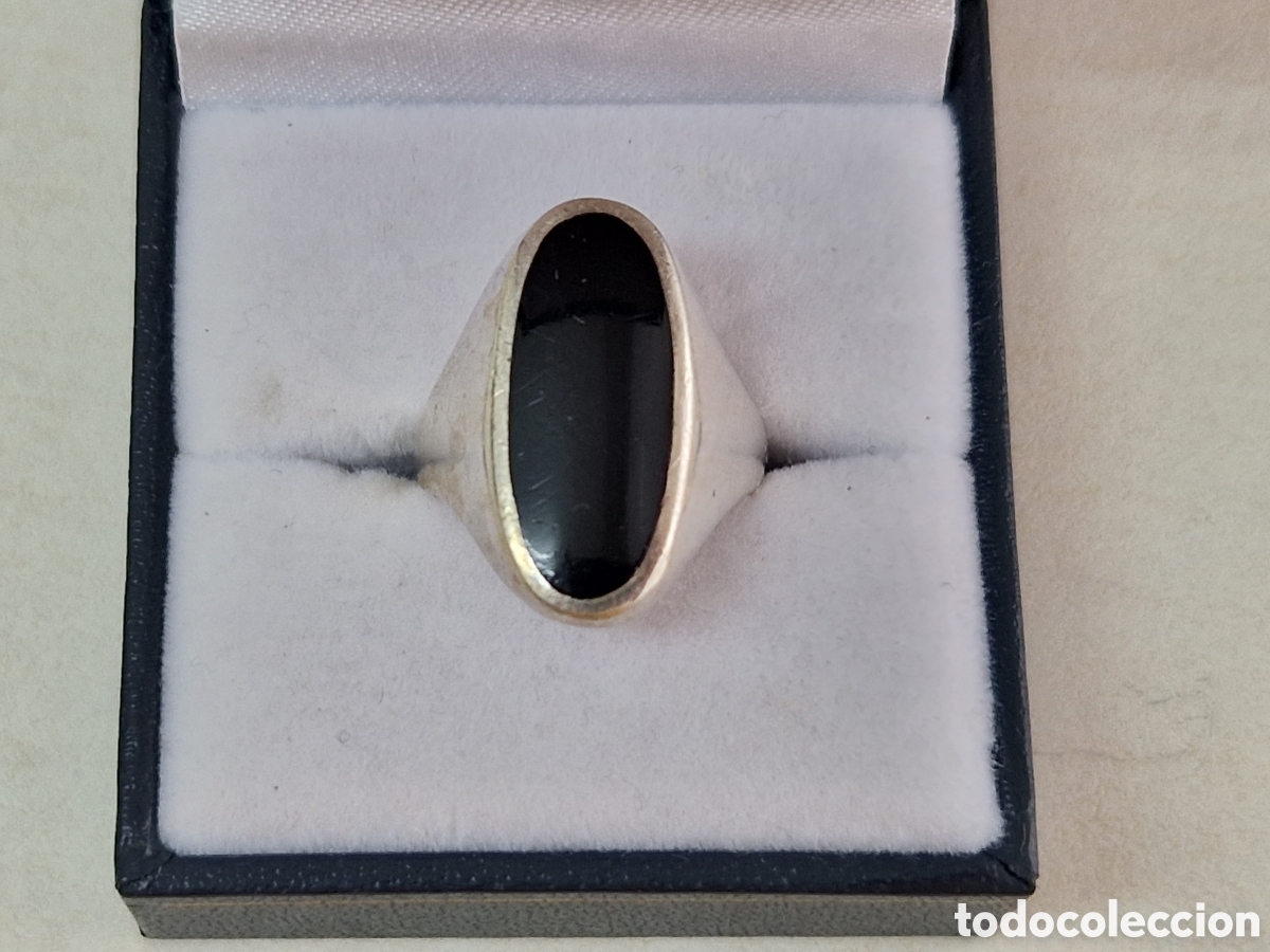 Joyeria: ANILLO PLATA Y ONIX CONTRASTE - Foto 2
