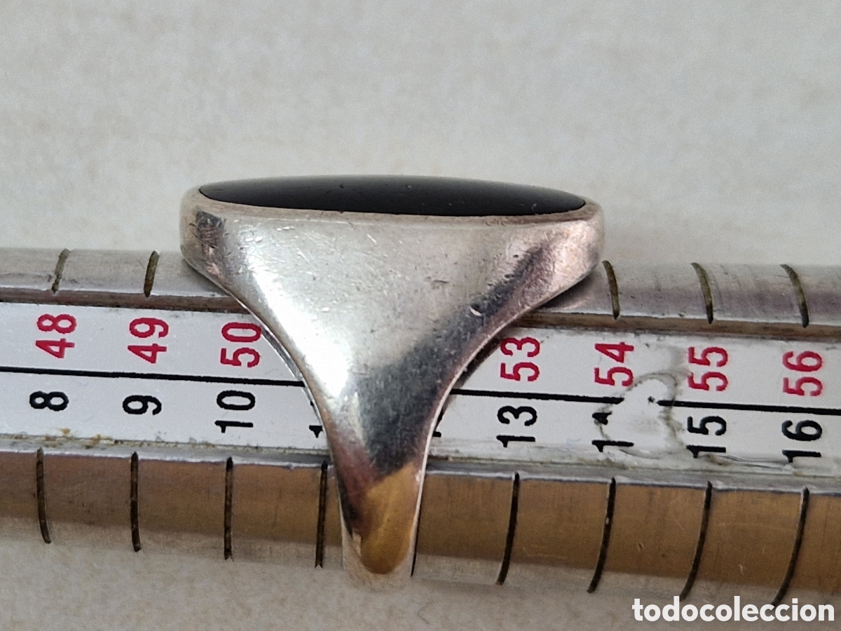 Joyeria: ANILLO PLATA Y ONIX CONTRASTE - Foto 3