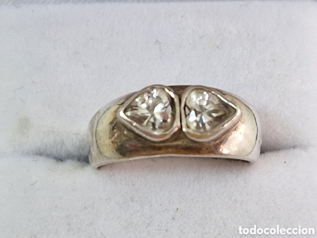 Joyeria: ANILLO PLATA DE LEY Y CIRCONITAS - Foto 2