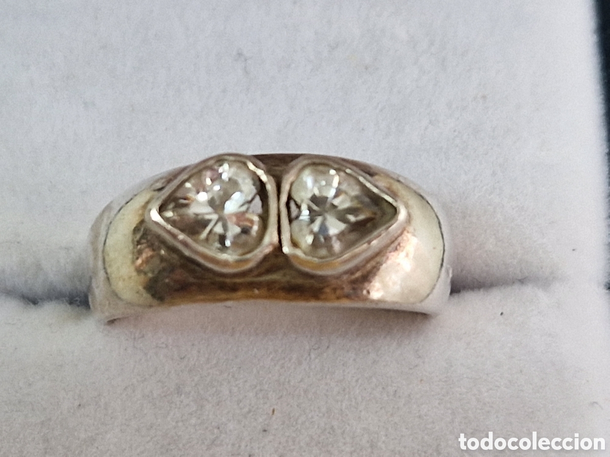 Joyeria: ANILLO PLATA DE LEY Y CIRCONITAS - Foto 3
