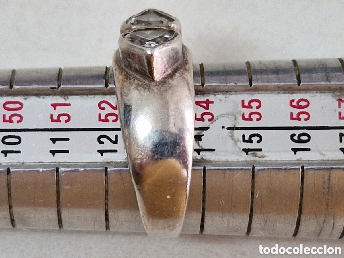 Joyeria: ANILLO PLATA DE LEY Y CIRCONITAS - Foto 4