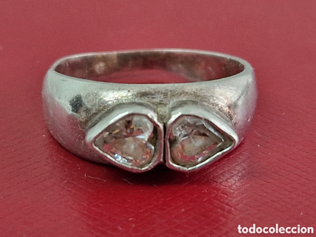 Joyeria: ANILLO PLATA DE LEY Y CIRCONITAS - Foto 6