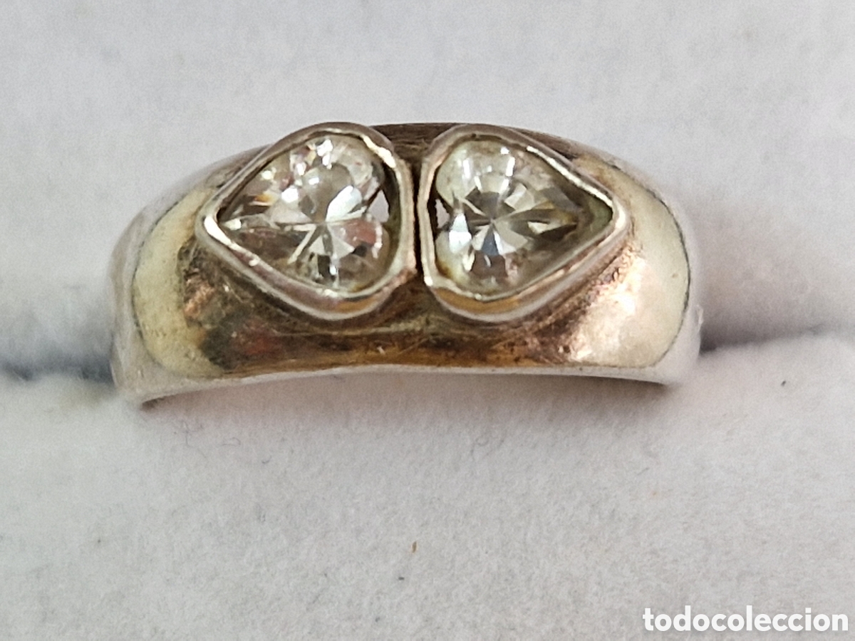 Joyeria: ANILLO PLATA DE LEY Y CIRCONITAS - Foto 1
