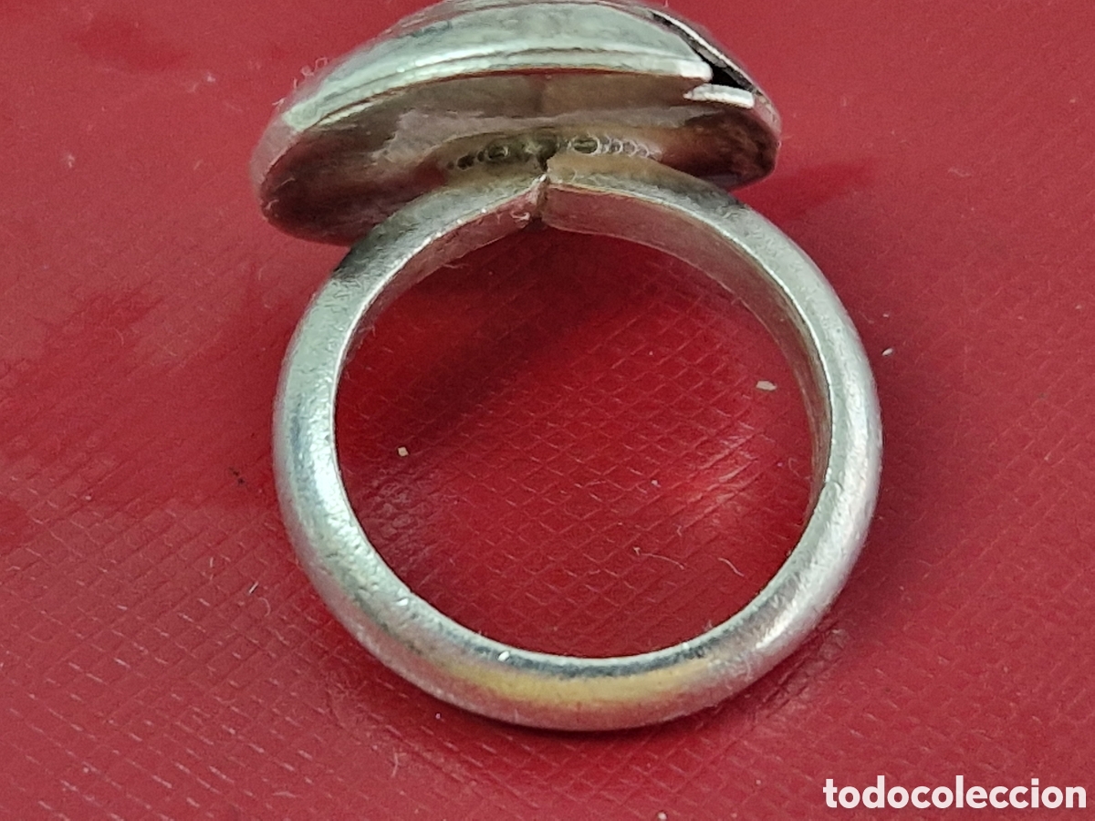 Joyeria: ANILLO DE PLATA GRANDE Y PESADO - Foto 8