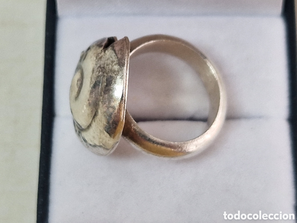 Joyeria: ANILLO DE PLATA GRANDE Y PESADO - Foto 9