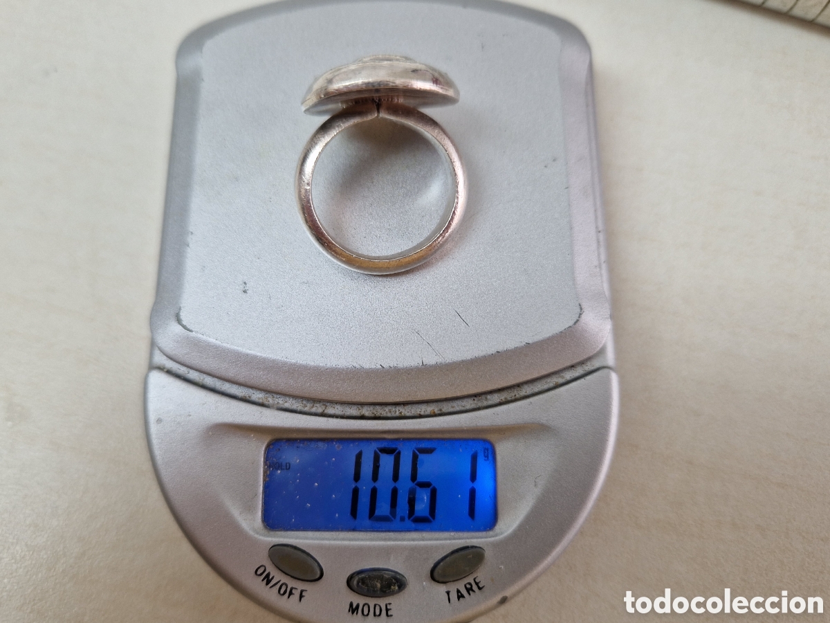 Joyeria: ANILLO DE PLATA GRANDE Y PESADO - Foto 10