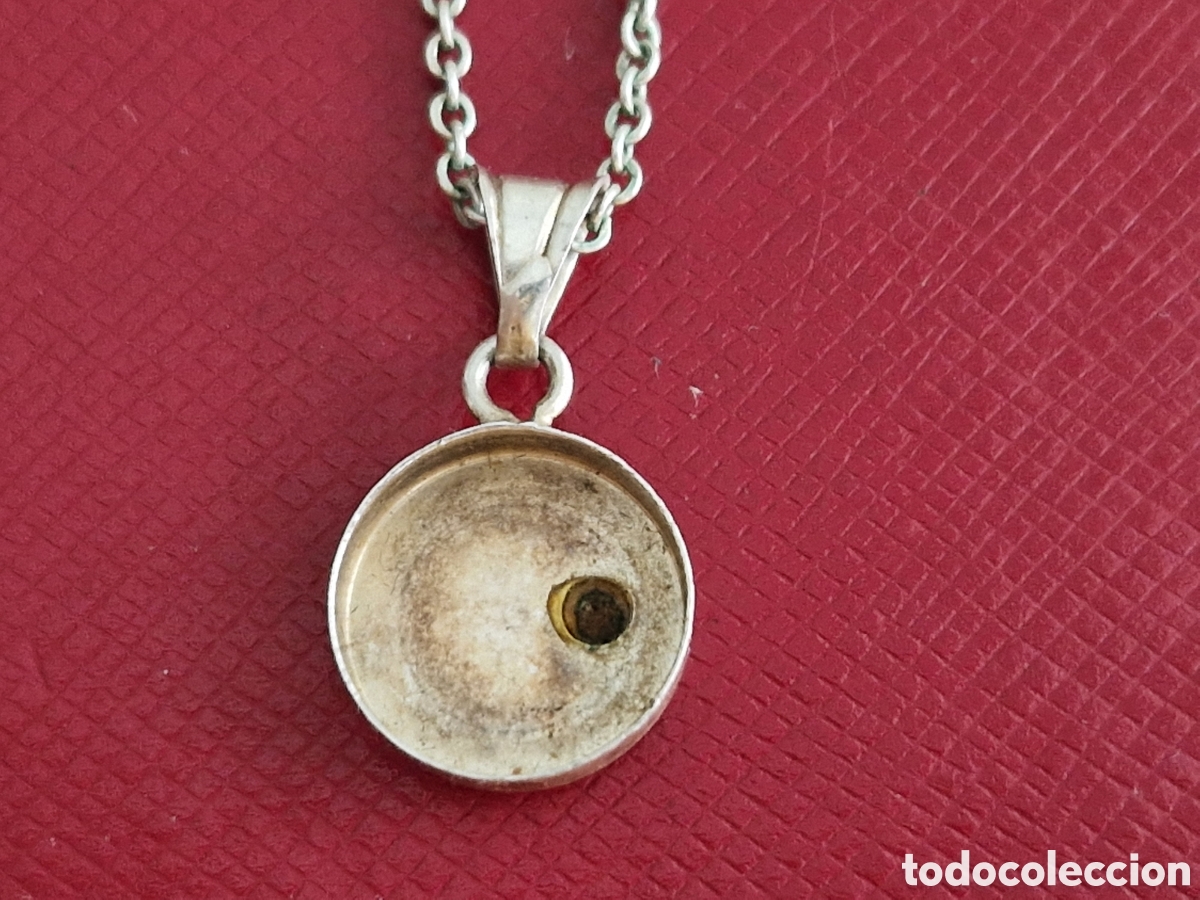 Joyeria: CADENA Y COLGANTE PLATA Y RUBI - Foto 4