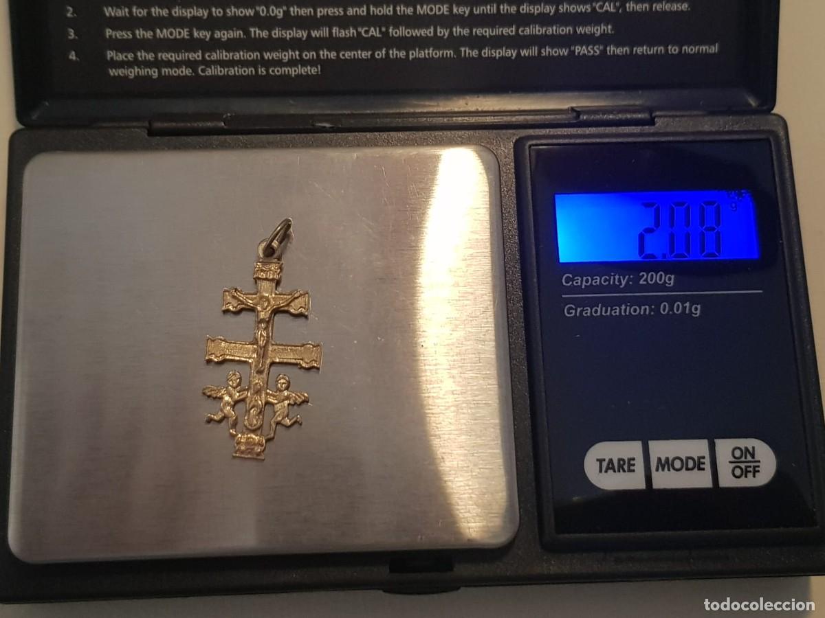 Joyeria: Cruz de Caravaca dorada clara - Foto 1