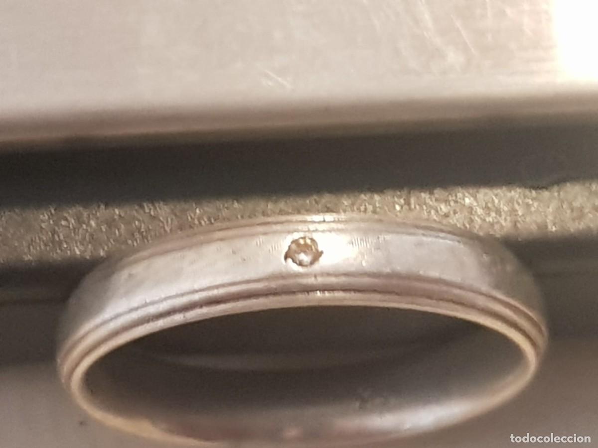 Joyeria: Anillo de compromiso de plata con piedra - Foto 1