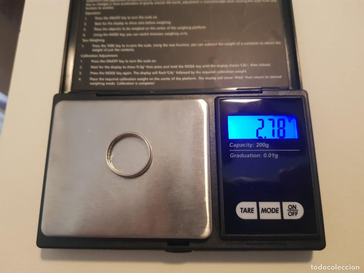 Joyeria: Anillo de compromiso de plata con piedra - Foto 3