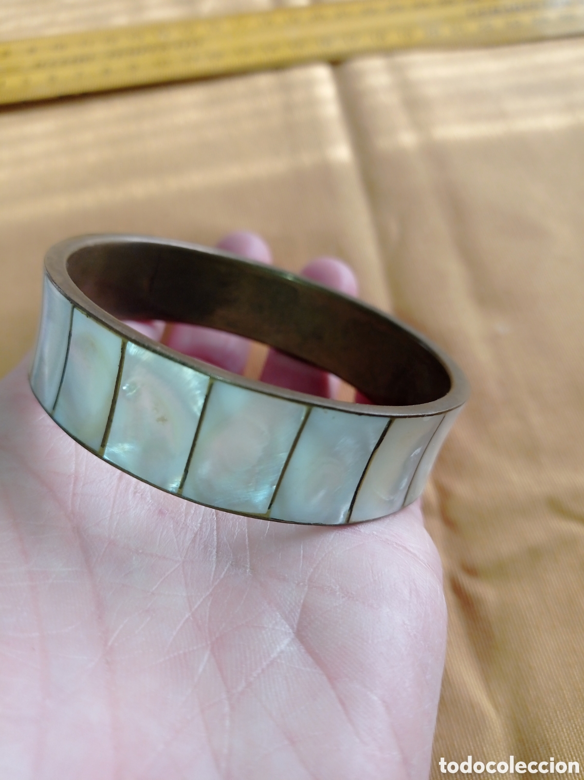 Joyeria: PULSERA N&Aacute;CAR Y METAL,VINTAGE - Foto 3
