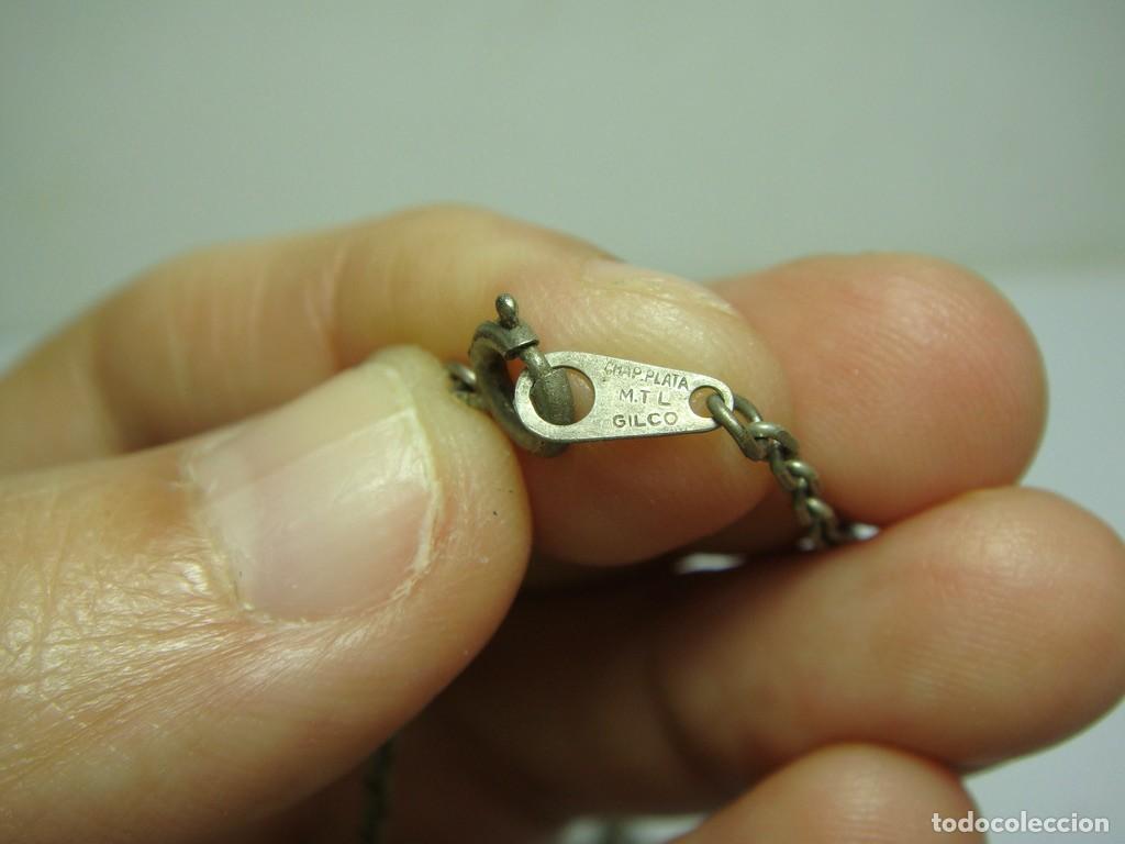 Joyeria: Cadena antiguo con ba&ntilde;o de Plata. - Foto 3