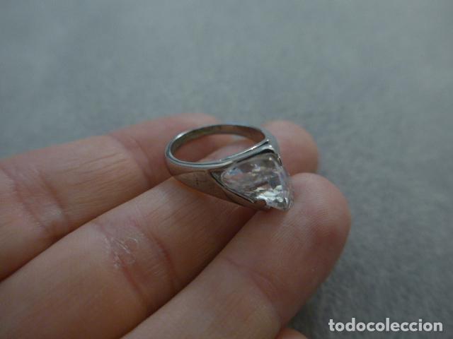 Joyeria: Antiguo anillo con piedra a identificar - Foto 1