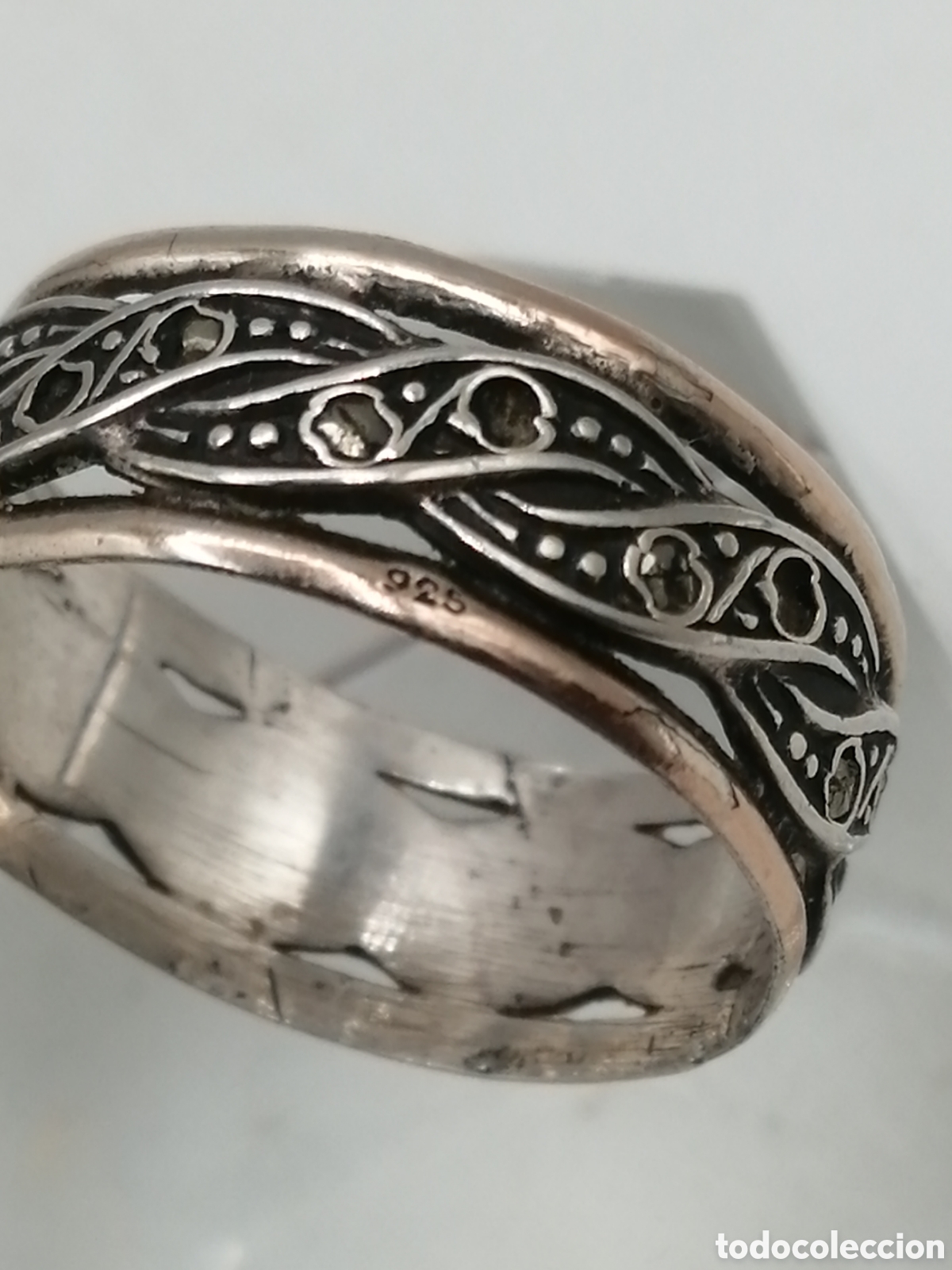 Joyeria: Anillo plata 925mls vistas oro - Foto 3