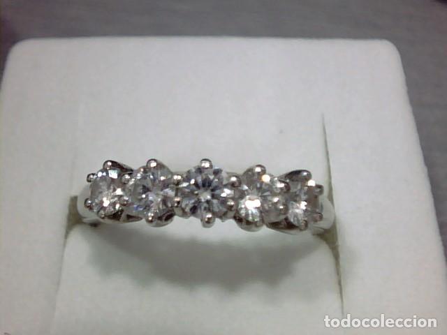 Joyeria: anillo oro 18 kts con diamantes - Foto 1