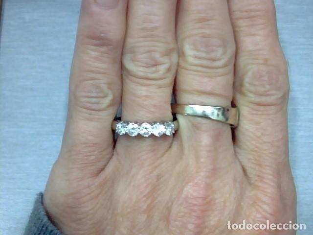 Joyeria: anillo oro 18 kts con diamantes - Foto 4