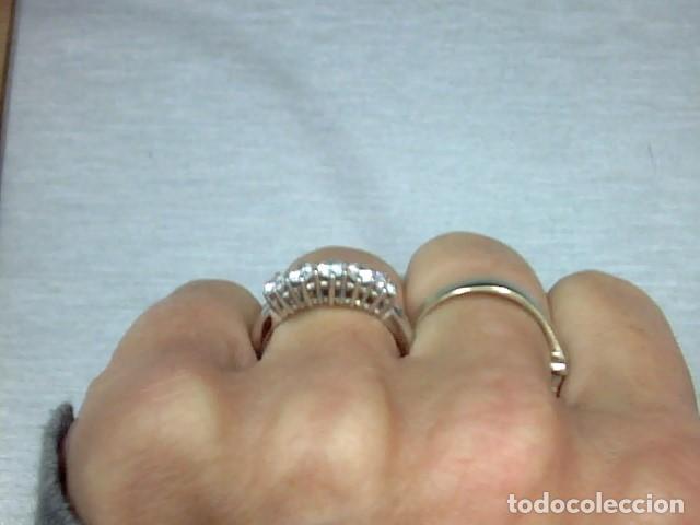 Joyeria: anillo oro 18 kts con diamantes - Foto 5