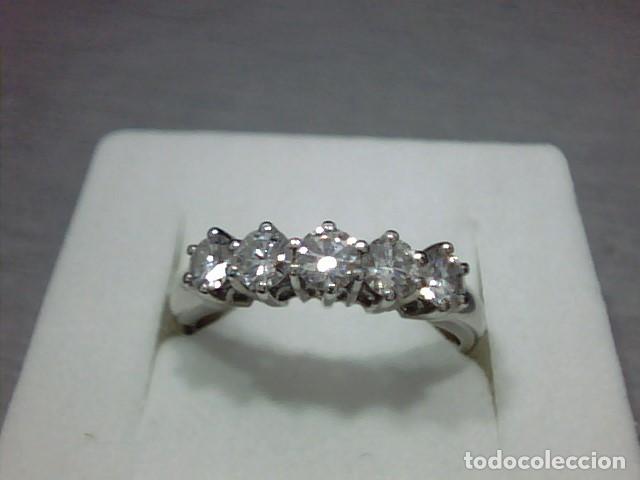 Joyeria: anillo oro 18 kts con diamantes - Foto 6