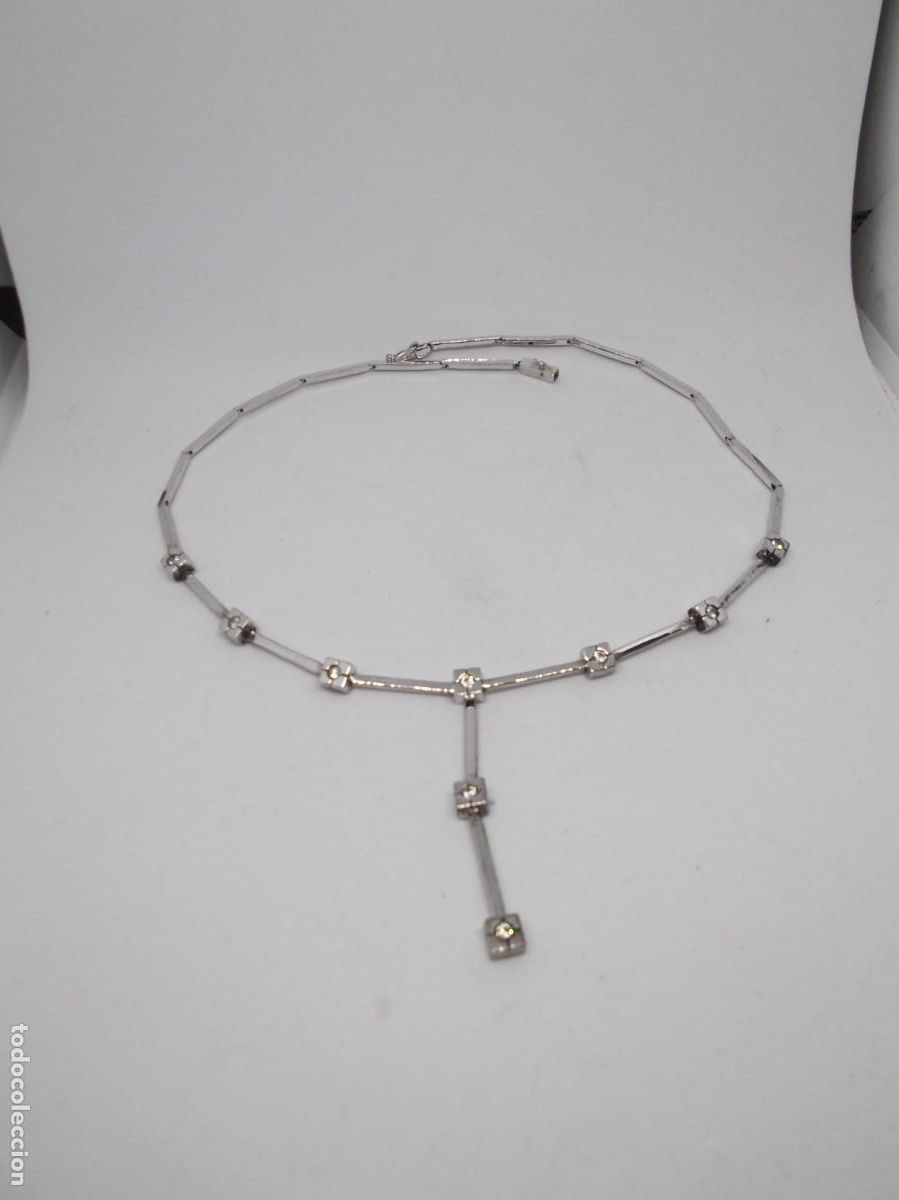 Joyeria: Gargantilla de plata con circonitas.Luxenter - Foto 3