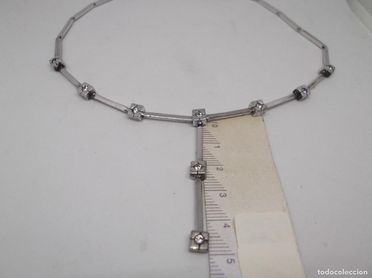 Joyeria: Gargantilla de plata con circonitas.Luxenter - Foto 2