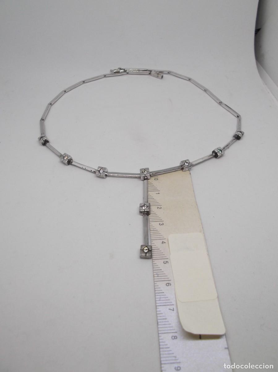 Joyeria: Gargantilla de plata con circonitas.Luxenter - Foto 4