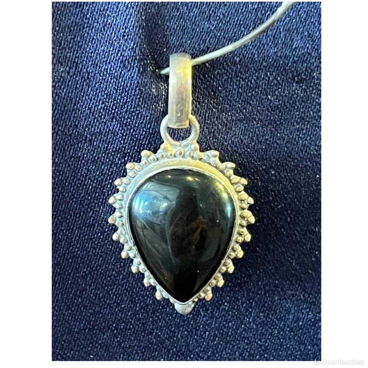 Joyeria: Colgante de plata y Onix Negro - Foto 1