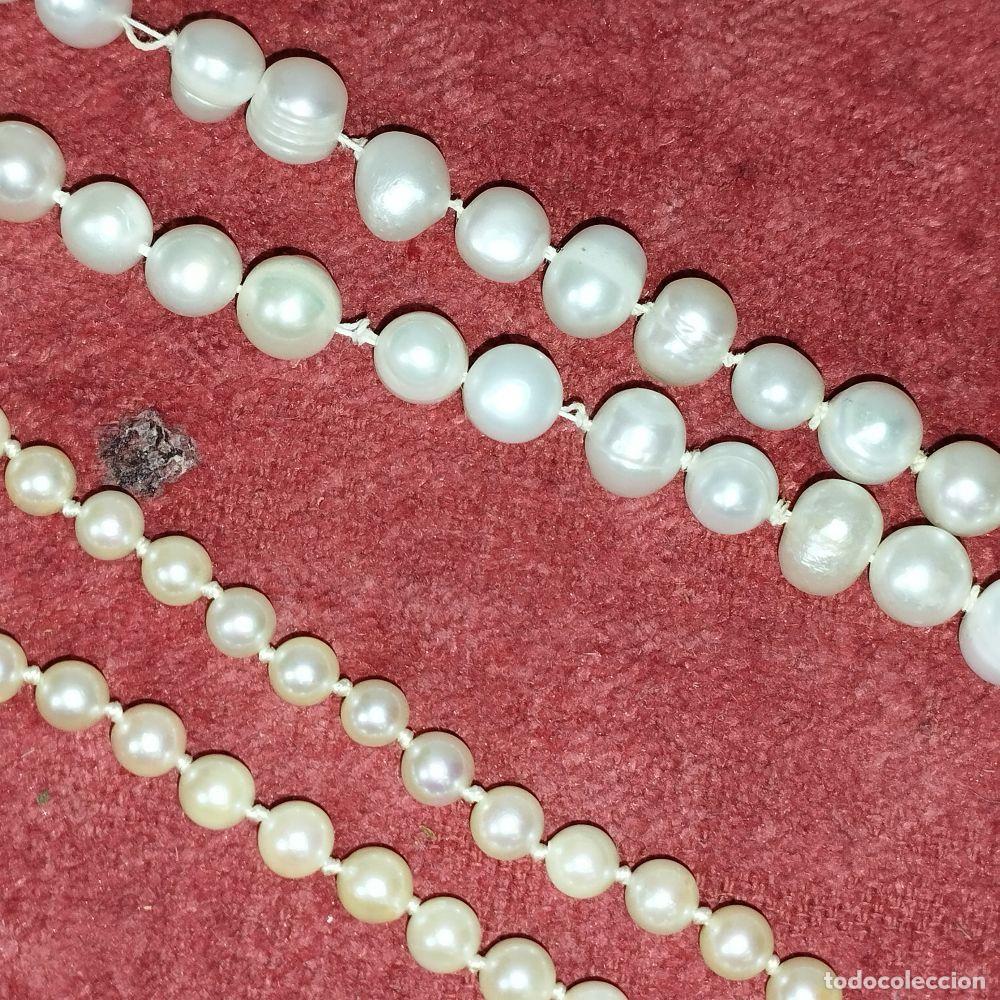 Joyeria: DOS COLLARES DE PERLAS. ESPA&Ntilde;A, SIGLO XX - Foto 8