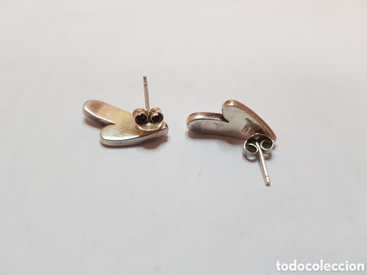 Joyeria: #870 Pendientes plata de ley 925 2cm - Foto 3