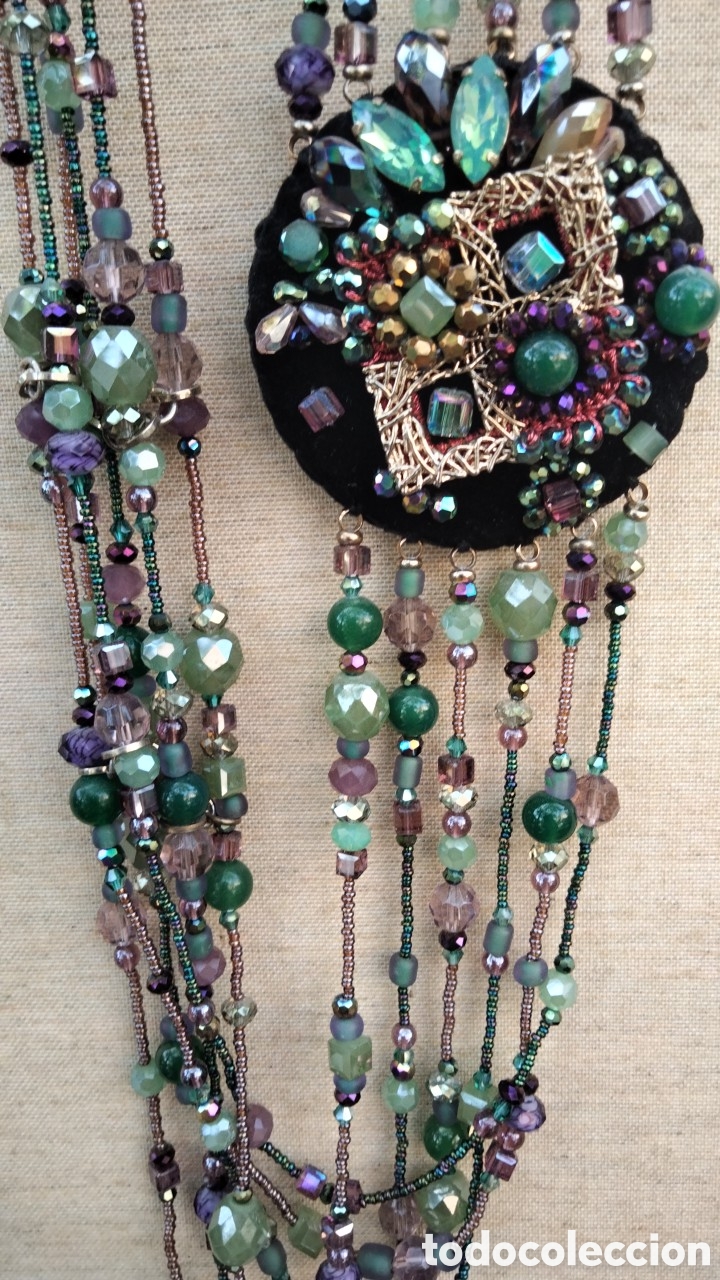 Joyeria: Collar largo de cristal austriaco - Foto 3