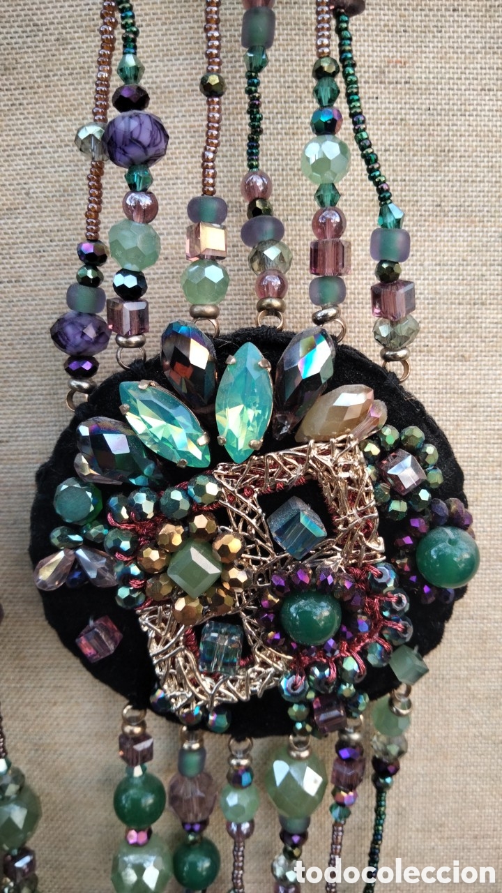 Joyeria: Collar largo de cristal austriaco - Foto 1