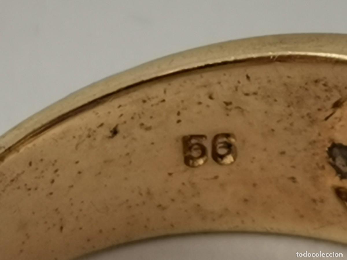 Joyeria: Anillo plata dorada 925 y amatista. - Foto 4