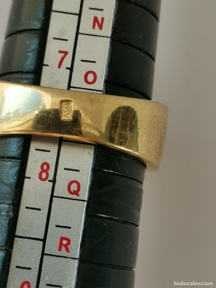 Joyeria: Anillo plata dorada 925 y amatista. - Foto 9