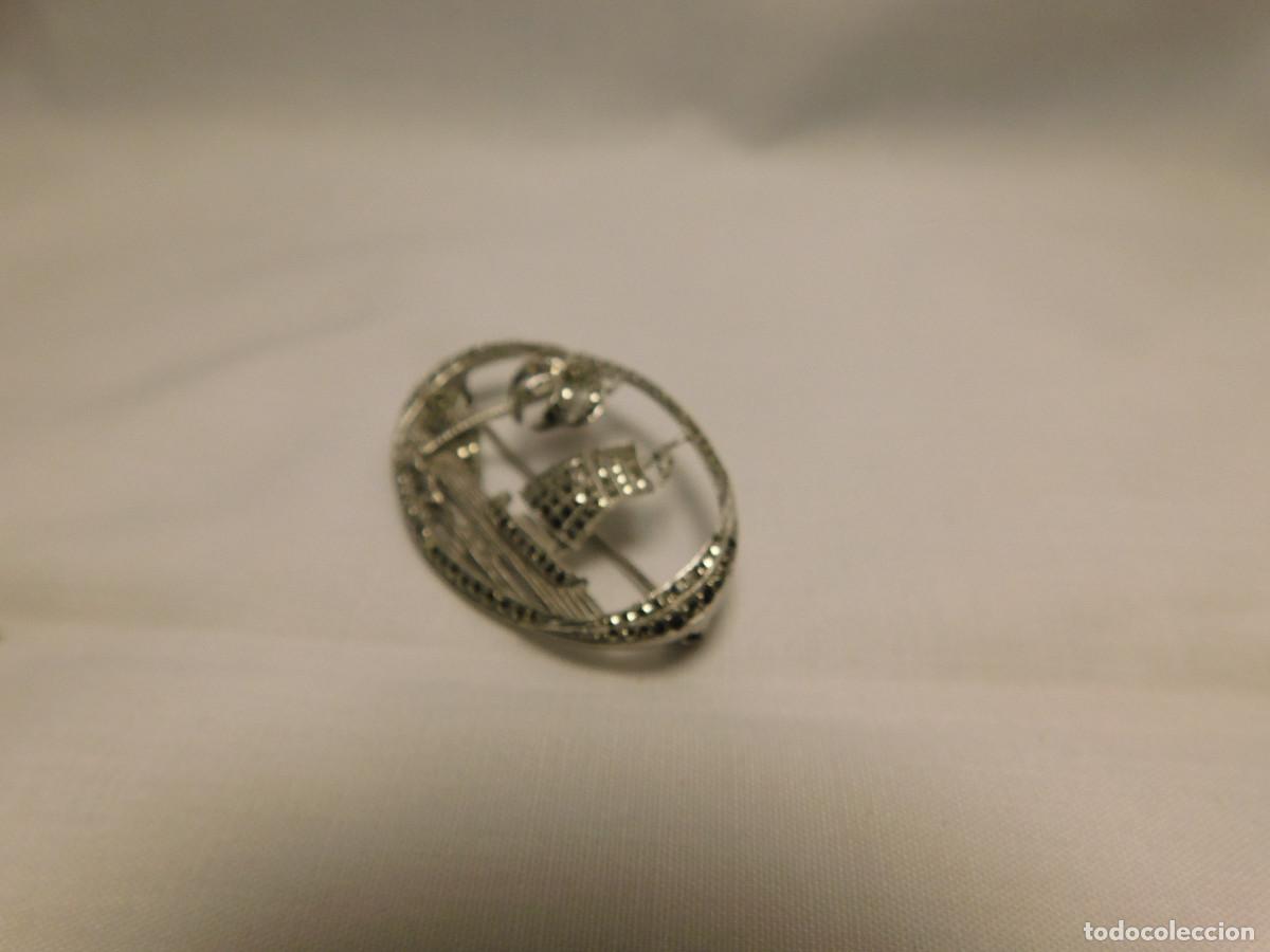 Joyeria: Broche Prendedor en plata .935 C/Marquesitas Isla - Foto 4