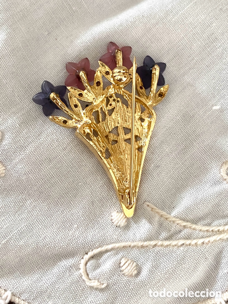 Joyeria: Broche vintage ramillete - Foto 2