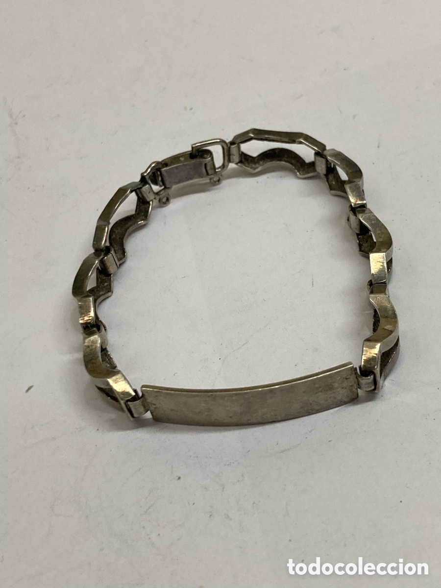 Joyeria: Pulsera con placa de plata Pul92 - Foto 1