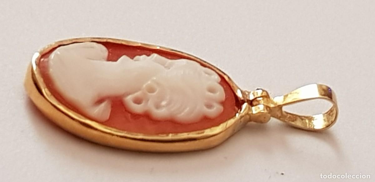 Joyeria: Colgante con Camafeo en oro 18 quilates - Foto 3