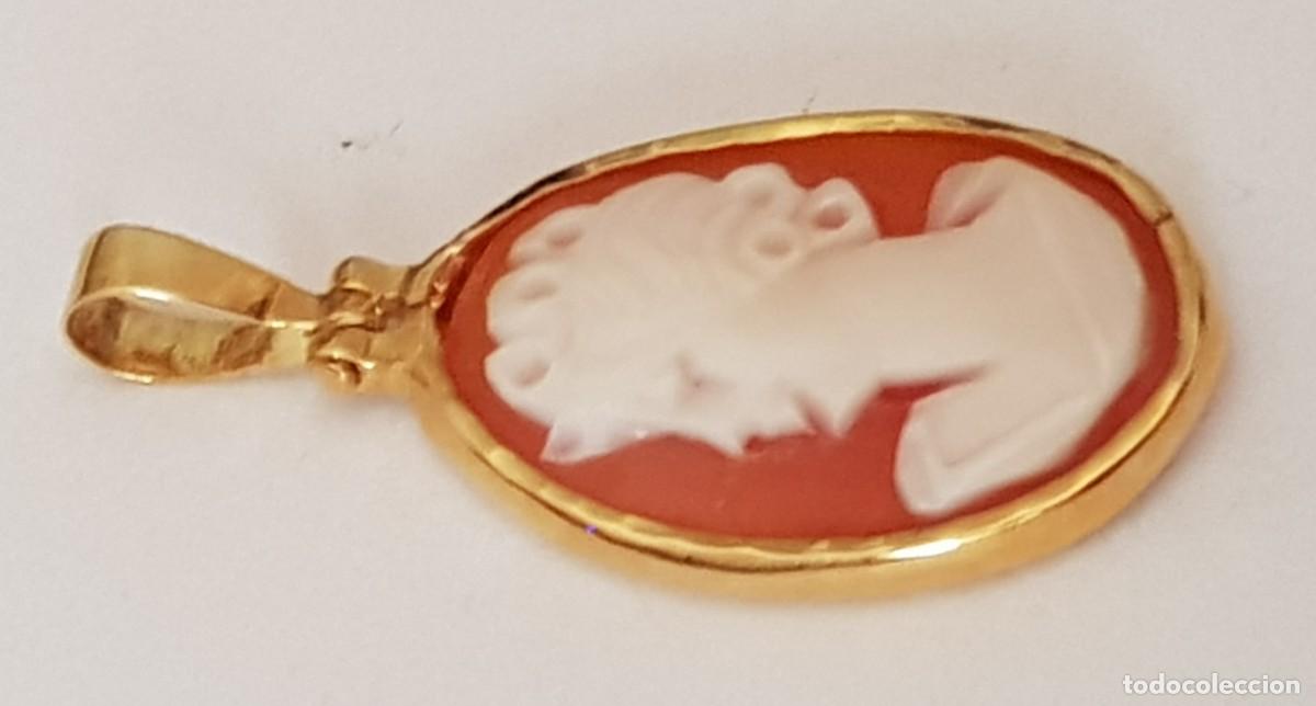 Joyeria: Colgante con Camafeo en oro 18 quilates - Foto 4