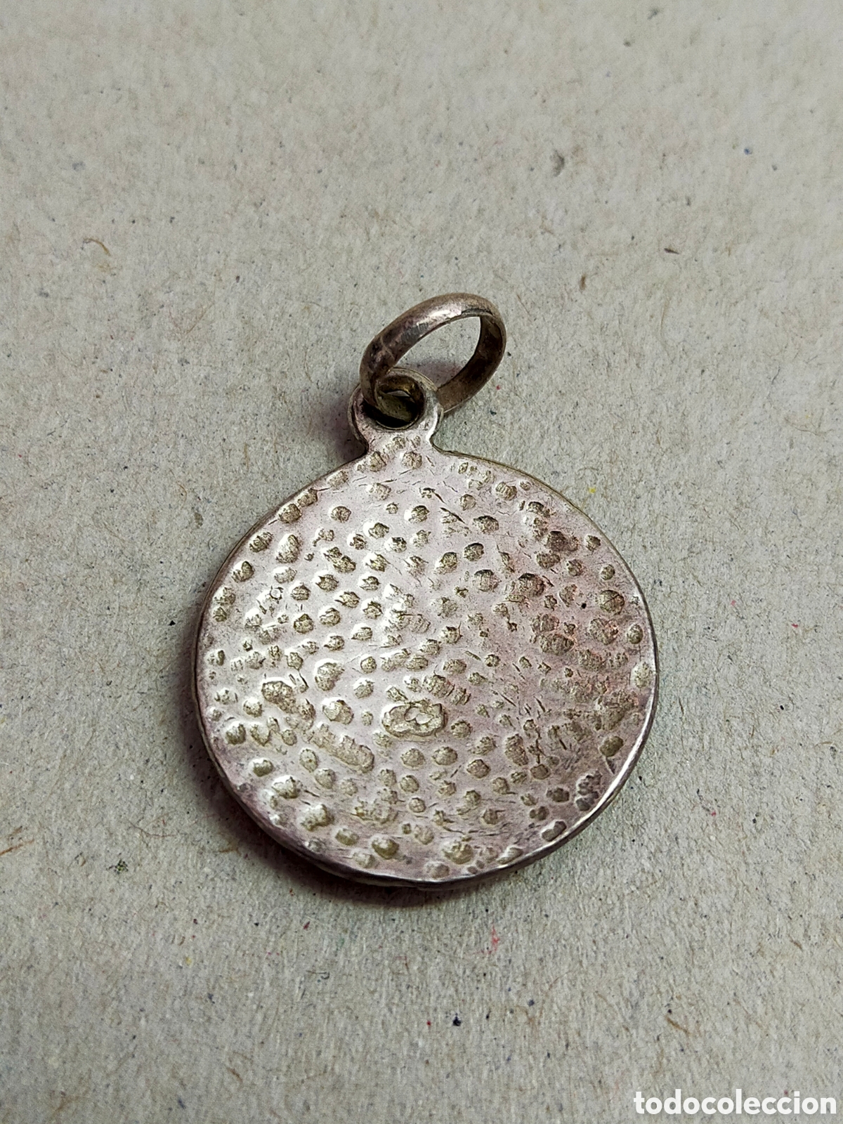 Joyeria: COLGANTE DE PLATA. 2,1 CM DE DIAMETRO. - Foto 2