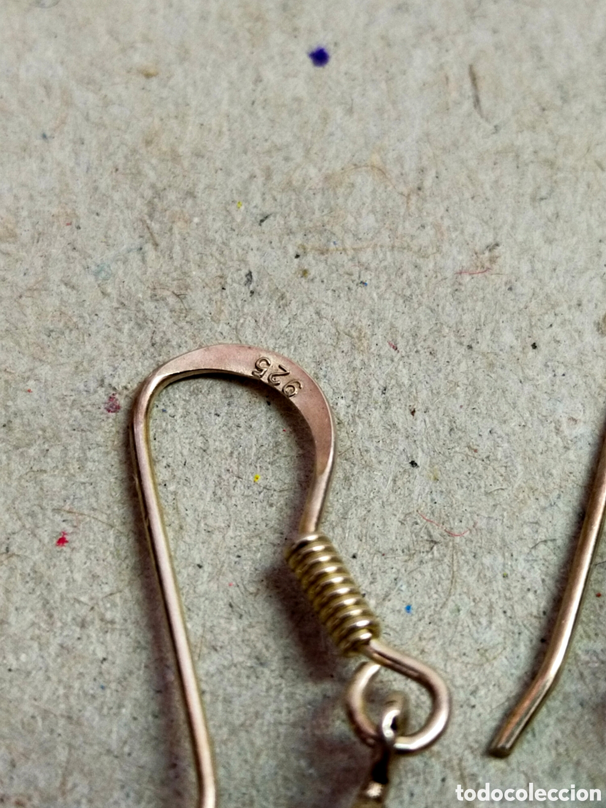 Joyeria: PENDIENTES DE PLATA DE BRUJITA. MARCAS. - Foto 5