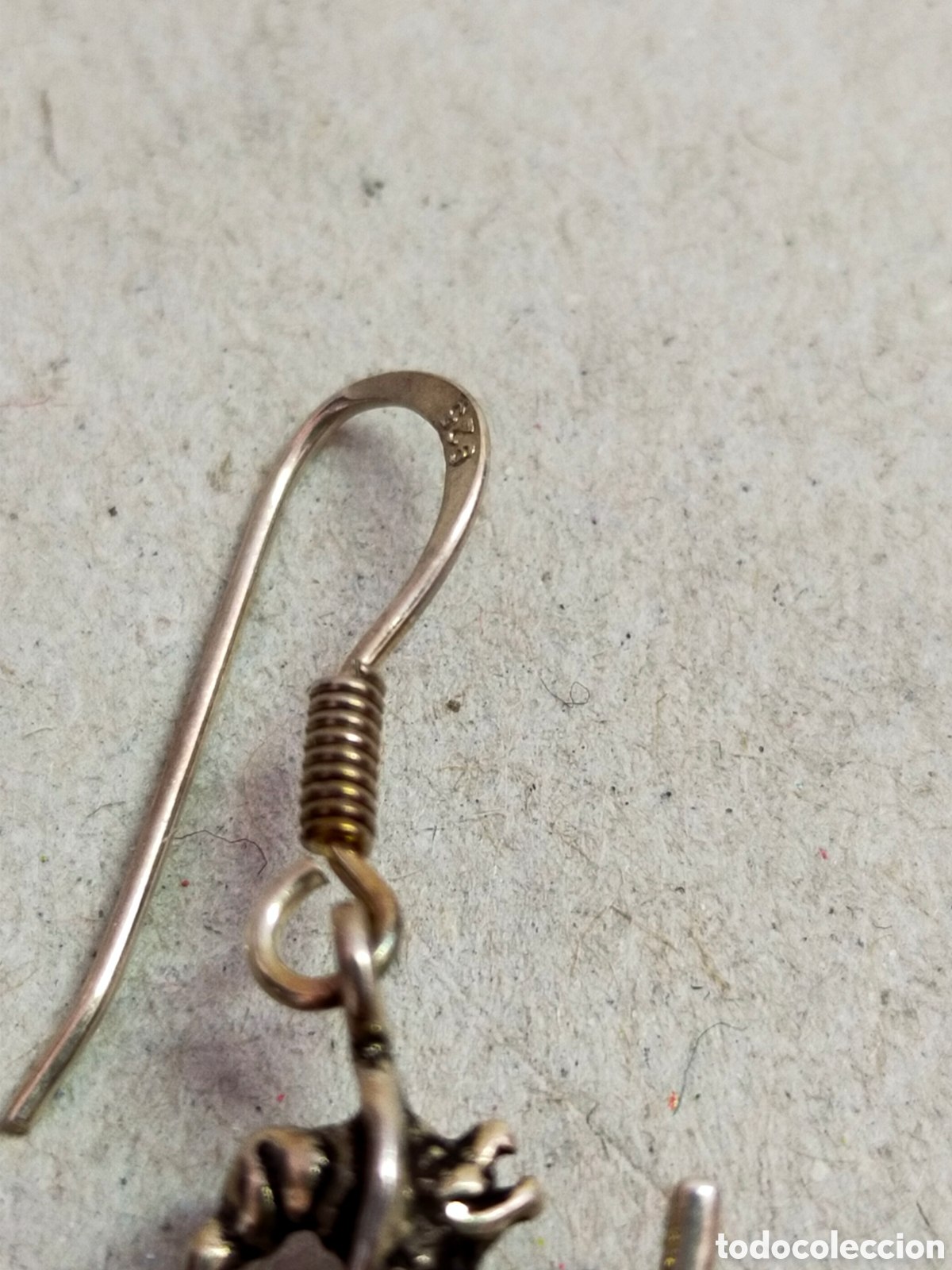 Joyeria: PENDIENTES DE PLATA DE BRUJITA. MARCAS. - Foto 6
